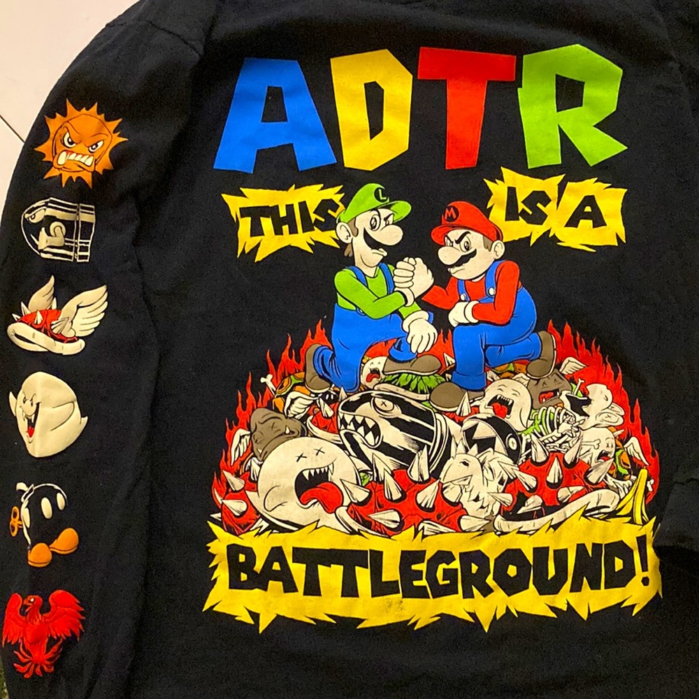 A Day To Remember Mario Long Sleeve Tee